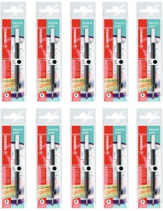 STABILO PALETTE Fine Nero 10 pz