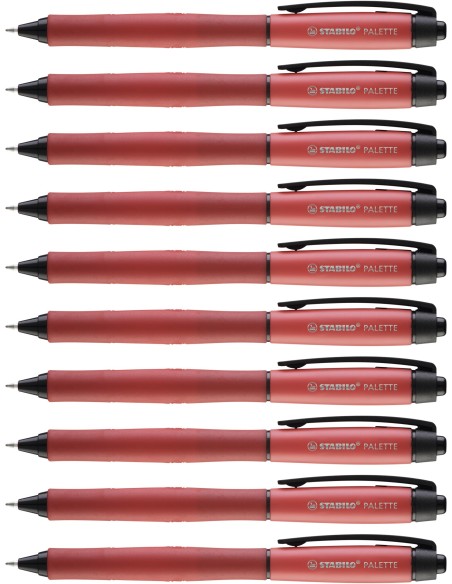 STABILO PALETTE Penna retrattile a clip 10 pz