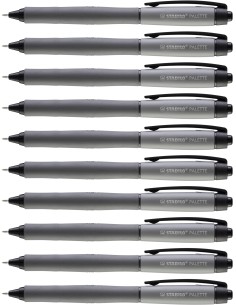 STABILO PALETTE Penna retrattile a clip 10 pz