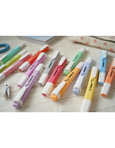 STABILO swing cool Pastel evidenziatore 8 pz Punta smussata Multicolore
