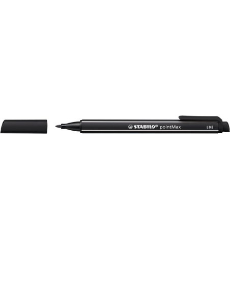 STABILO pointMax penna tecnica Medio Nero 1 pz
