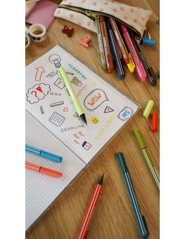 STABILO pointMax penna tecnica Medio Rosso 1 pz