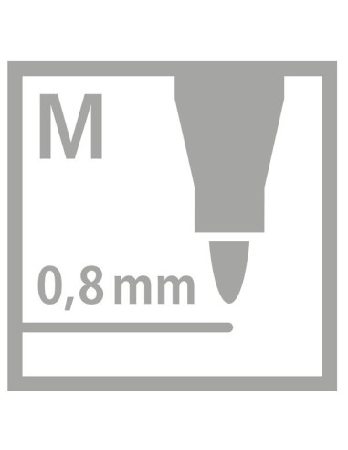 STABILO pointMAX penna tecnica Multicolore 15 pz