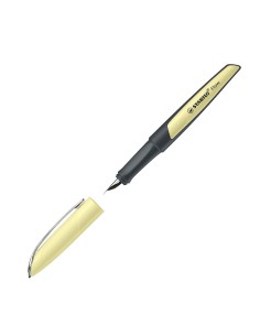 STABILO Flow Modern Office penna stilografica Sistema di riempimento della cartuccia Giallo 1 pz