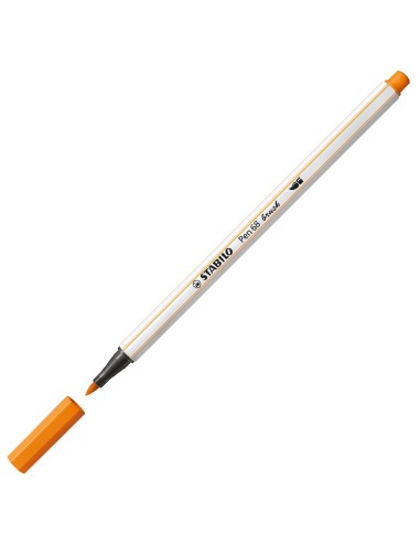 STABILO Pen 68 brush marcatore Multicolore 12 pz