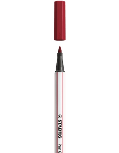 STABILO Pen 68 brush marcatore Viola 1 pz