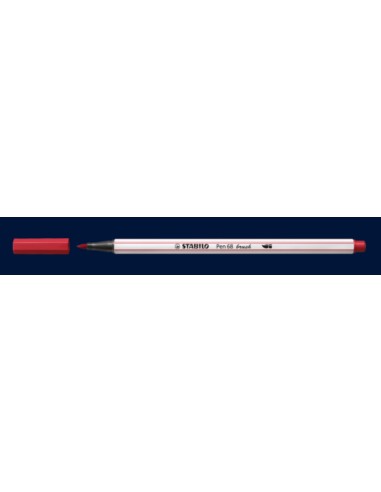 STABILO Pen 68 brush marcatore Viola 1 pz