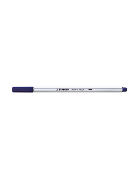 STABILO Pen 68 brush marcatore Blu 1 pz