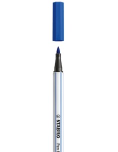 STABILO Pen 68 brush marcatore Blu 1 pz