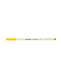 STABILO Pen 68 brush marcatore Medio Giallo 1 pz 2