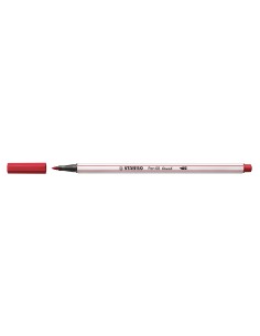 STABILO Pen 68 brush marcatore Medio Rosso 1 pz