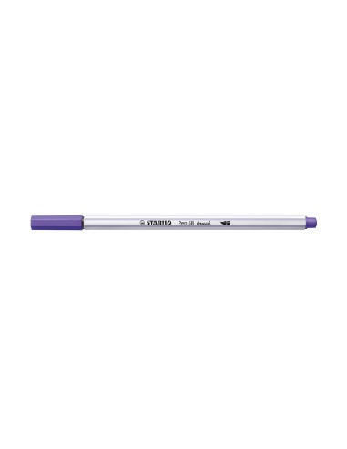 STABILO Pen 68 brush marcatore Medio Viola 1 pz