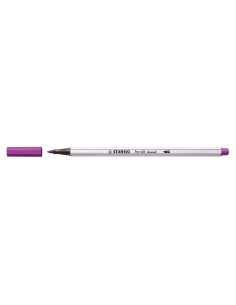 STABILO Pen 68 brush marcatore Medio Lillà 1 pz