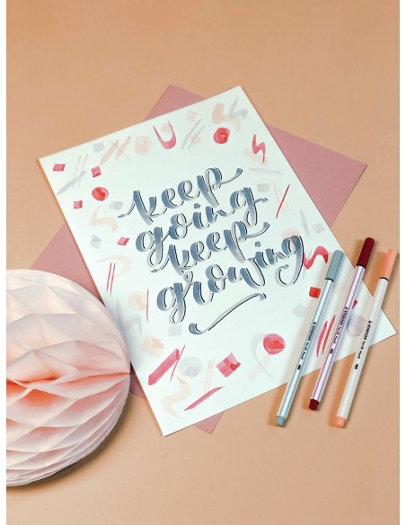 STABILO Pen 68 brush marcatore Marrone 1 pz