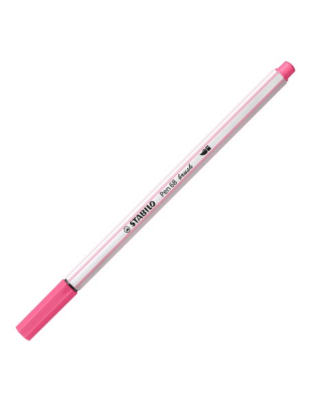 STABILO Pen 68 brush marcatore Rosa 1 pz