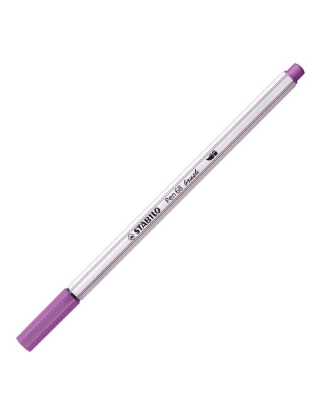 STABILO Pen 68 brush marcatore Viola 1 pz