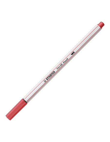 STABILO Pen 68 brush marcatore Rosso 1 pz