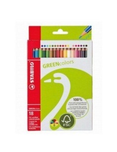 STABILO GREENcolors Farbstifte Multicolore 18 pz