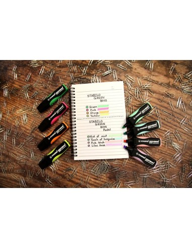 STABILO GREEN BOSS evidenziatore 1 pz Punta smussata Giallo