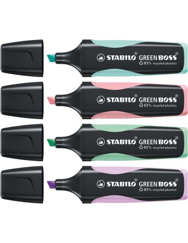 STABILO GREEN BOSS evidenziatore 1 pz Punta smussata Turchese