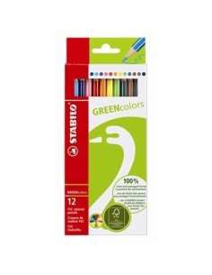 STABILO GREENcolors Farbstifte Multicolore 12 pz