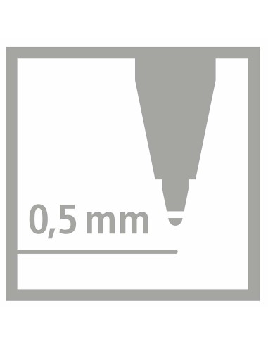 STABILO EASYoriginal Medio Rosso 3 pz