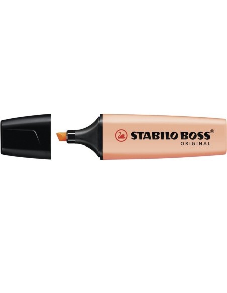 STABILO Boss Original Pastel evidenziatore 1 pz Punta smussata Pesca