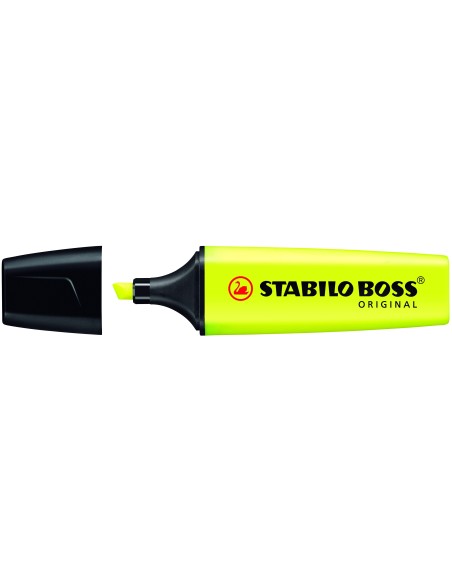 STABILO BOSS ORIGINAL evidenziatore 1 pz Punta smussata Giallo
