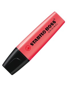 STABILO BOSS ORIGINAL evidenziatore 1 pz Punta smussata Rosso