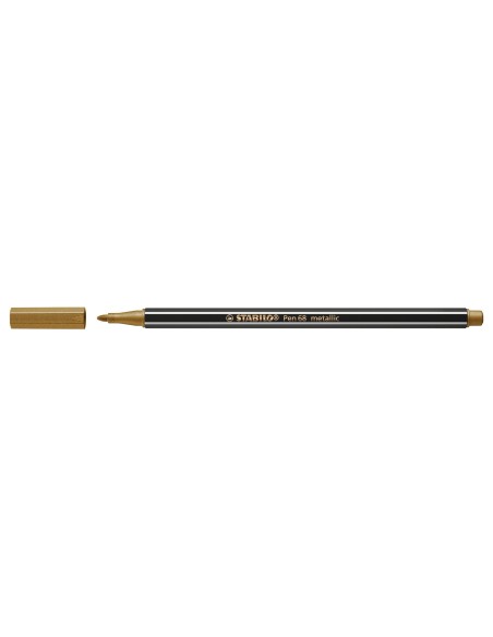 STABILO Pen 68 metallic marcatore Medio Rame 1 pz