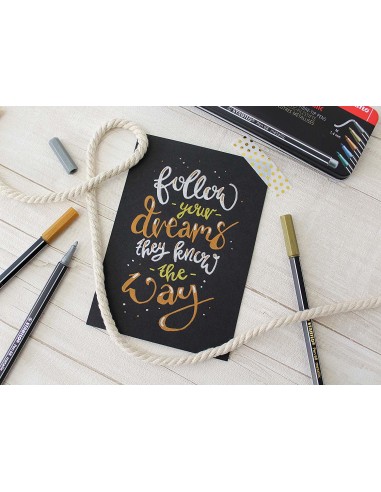 STABILO Pen 68 metallic marcatore Medio Rame 1 pz