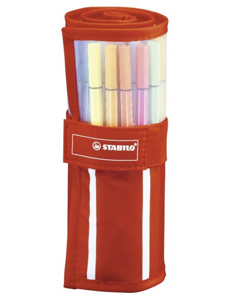 STABILO Pennarello Premium - Pen 68 - Rollerset con 30 colori assortiti