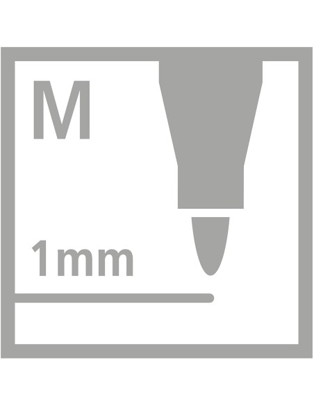STABILO Pen 68 marcatore Medio Multicolore 20 pz
