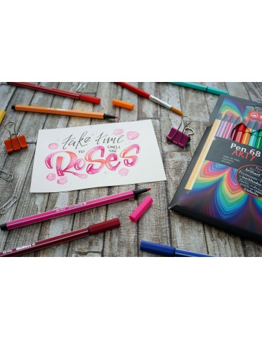 STABILO Pen 68 ARTY marcatore Multicolore 24 pz