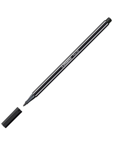 STABILO Pennarello Premium - Pen 68 - ARTYLine - Astuccio da 12 con appendino - 12 colori assortiti