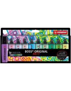STABILO BOSS ORIGINAL evidenziatore 10 pz Punta smussata Multicolore