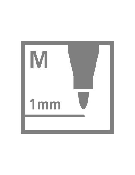 STABILO Pen 68 marcatore Marrone 1 pz