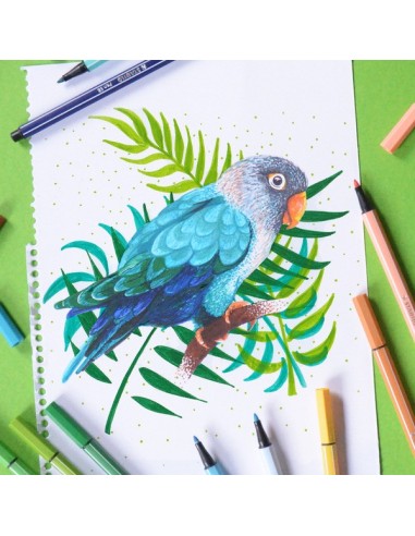 STABILO Pen 68 marcatore Blu 1 pz