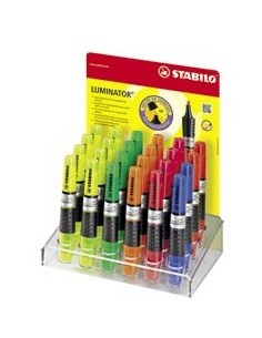 STABILO 71 24-4 evidenziatore 24 pz Blu, Verde, Arancione, Rosso, Giallo