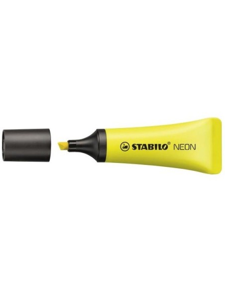 STABILO NEON evidenziatore 1 pz Punta smussata Giallo