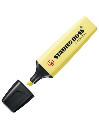 STABILO Boss Original Pastel evidenziatore 15 pz Punta smussata Multicolore