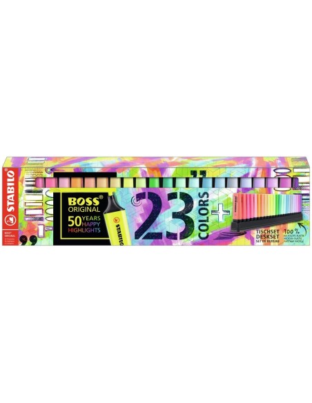 STABILO Boss Original evidenziatore 23 pz Punta smussata Multicolore