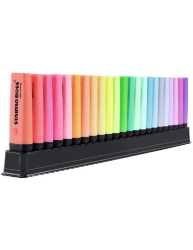 STABILO Boss Original evidenziatore 23 pz Punta smussata Multicolore