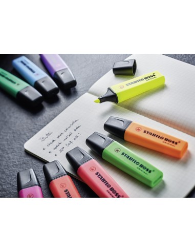 STABILO BOSS ORIGINAL evidenziatore 15 pz Punta smussata Multicolore