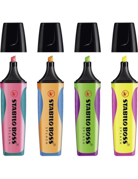 STABILO BOSS SPLASH evidenziatore 1 pz Punta smussata Rosa