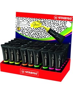 STABILO Shine evidenziatore 45 pz Punta smussata Multicolore