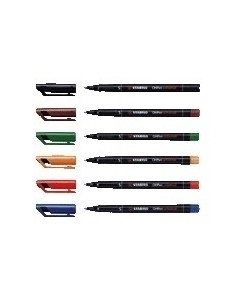 STABILO OHPen universal permanent, 6 Pack marcatore permanente