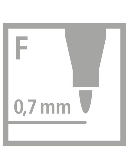 STABILO OHPen marcatore permanente Rosso 1 pz