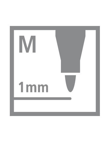STABILO OHPen marcatore permanente Nero 1 pz