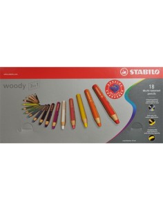 STABILO Woody 3 in 1 18 pz